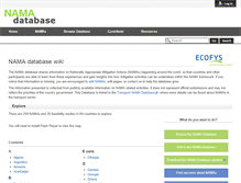Tablet Screenshot of nama-database.org